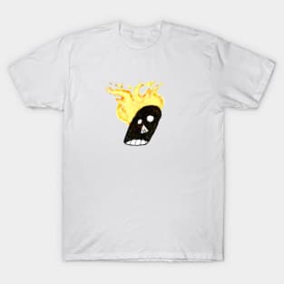 Flaming head T-Shirt